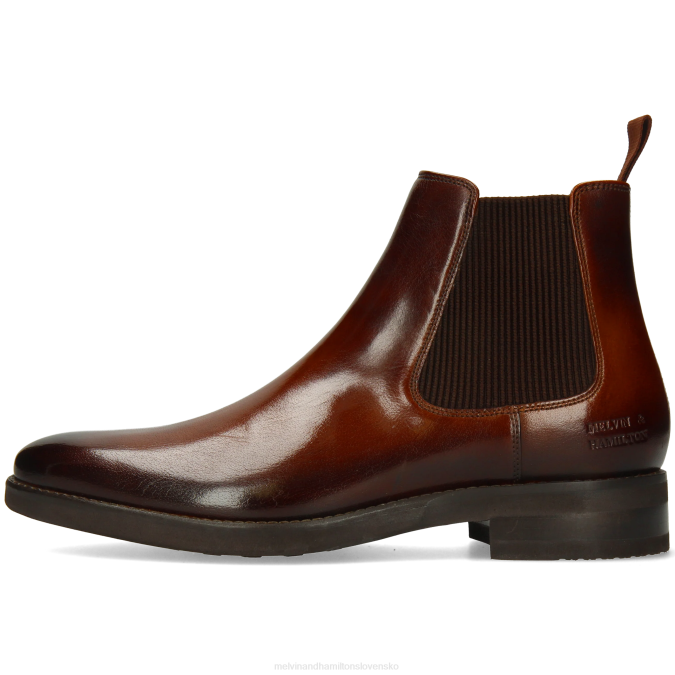Melvin & Hamilton muži klint 7 B0T253 členkové čižmy hnedá