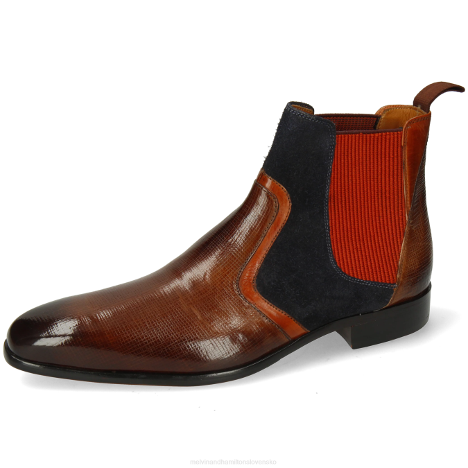 Melvin & Hamilton muži lewis 26 B0T2115 členkové čižmy hnedá