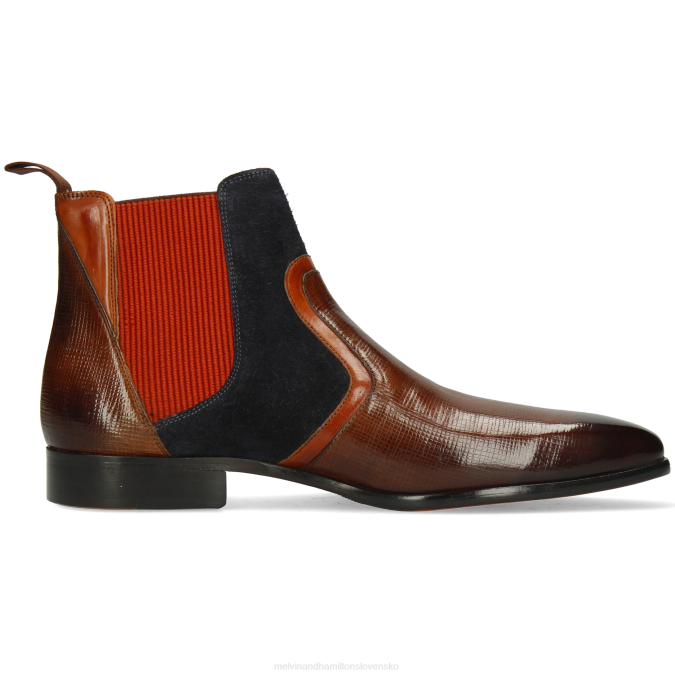 Melvin & Hamilton muži lewis 26 B0T2115 členkové čižmy hnedá