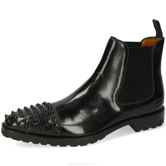 Melvin & Hamilton muži lewis 57 B0T278 členkové čižmy čierna