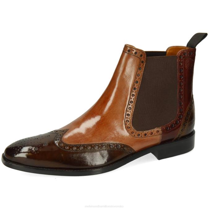 Melvin & Hamilton muži martin 5 B0T2107 členkové čižmy hnedá