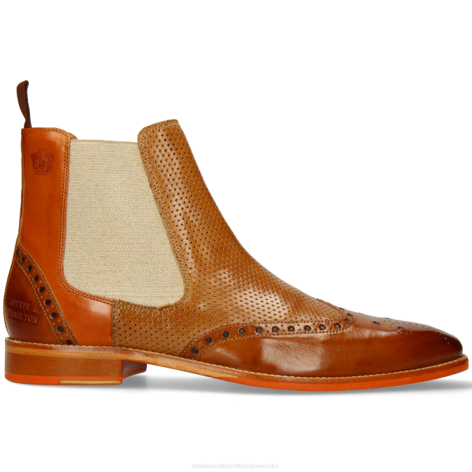 Melvin & Hamilton muži martin 5 B0T250 členkové čižmy hnedá