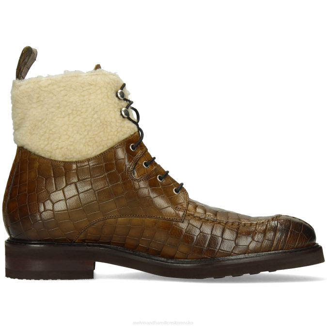 Melvin & Hamilton muži parker 3 B0T257 členkové čižmy kaki
