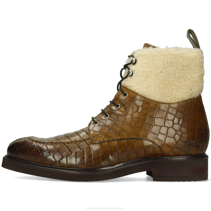 Melvin & Hamilton muži parker 3 B0T257 členkové čižmy kaki