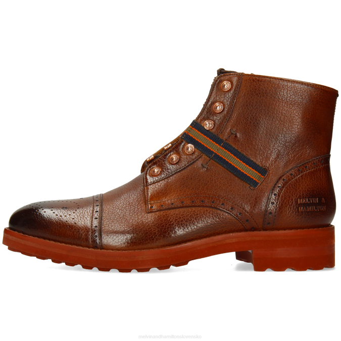 Melvin & Hamilton muži tom 23 B0T272 členkové čižmy hnedá