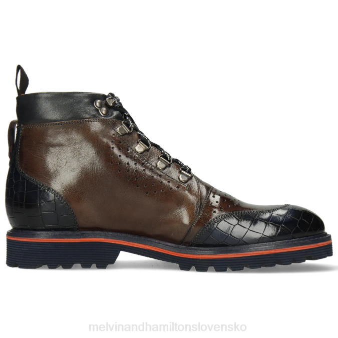Melvin & Hamilton muži trevor 5 B0T2131 členkové čižmy hnedá