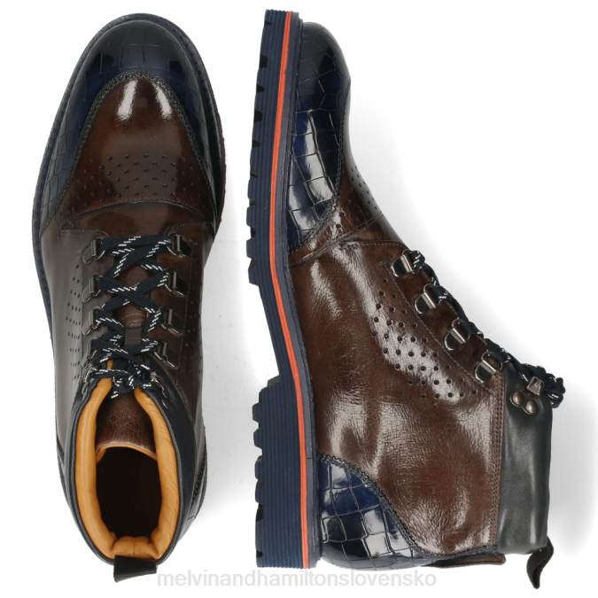 Melvin & Hamilton muži trevor 5 B0T2131 členkové čižmy hnedá