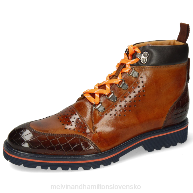 Melvin & Hamilton muži trevor 5 B0T2147 členkové čižmy hnedá