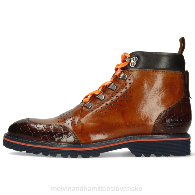 Melvin & Hamilton muži trevor 5 B0T2147 členkové čižmy hnedá