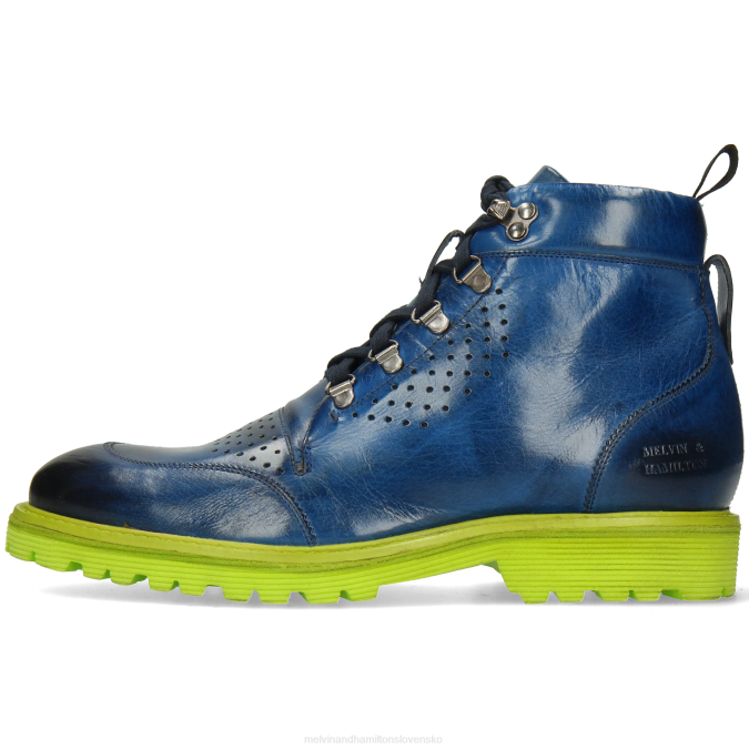 Melvin & Hamilton muži trevor 5 B0T29 členkové čižmy Modrá