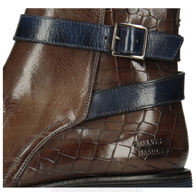 Melvin & Hamilton muži vír 9 B0T2141 členkové čižmy sivá