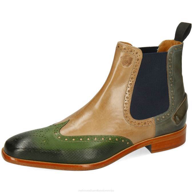 Melvin & Hamilton muži väzba 3 B0T212 členkové čižmy multi