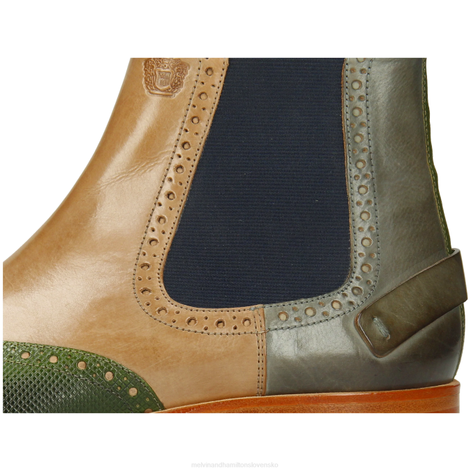 Melvin & Hamilton muži väzba 3 B0T212 členkové čižmy multi