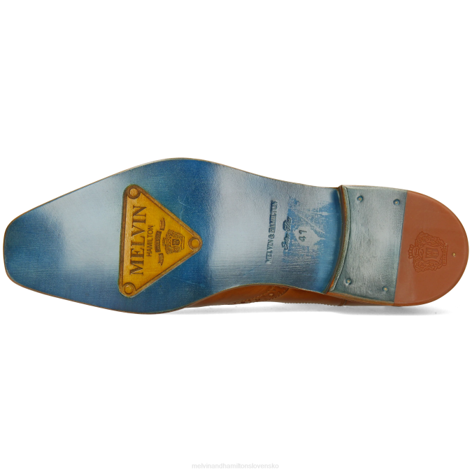 Melvin & Hamilton muži väzba 3 B0T237 členkové čižmy hnedá