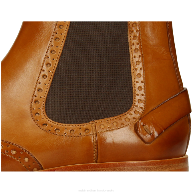 Melvin & Hamilton muži väzba 3 B0T237 členkové čižmy hnedá