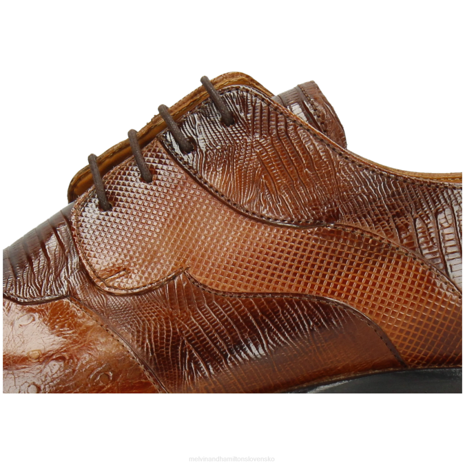 Melvin & Hamilton muži Patrik 27 B0T2534 derby topánky hnedá