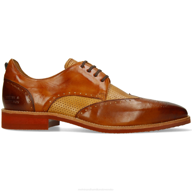 Melvin & Hamilton muži dave 2 B0T2462 derby topánky hnedá
