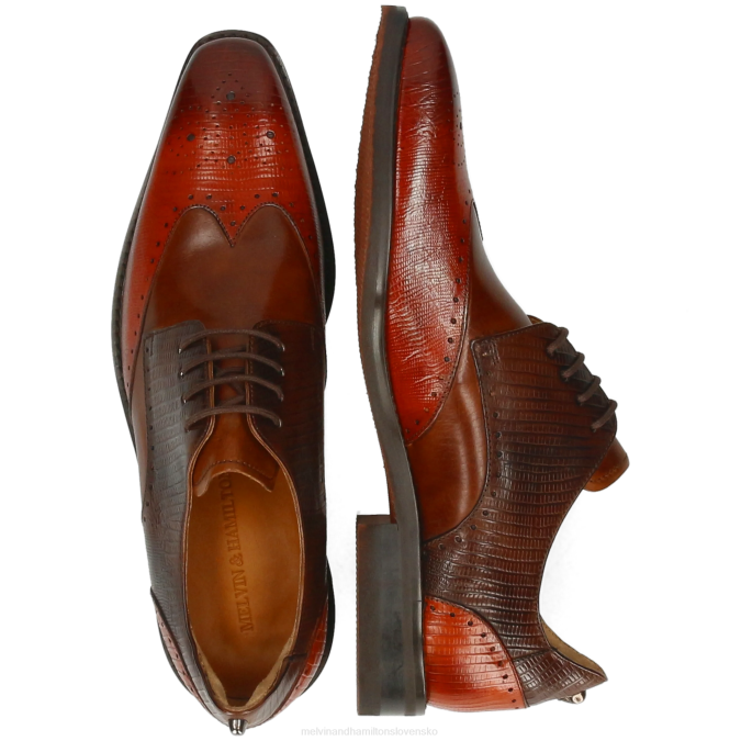 Melvin & Hamilton muži dave 2 B0T2464 derby topánky multi