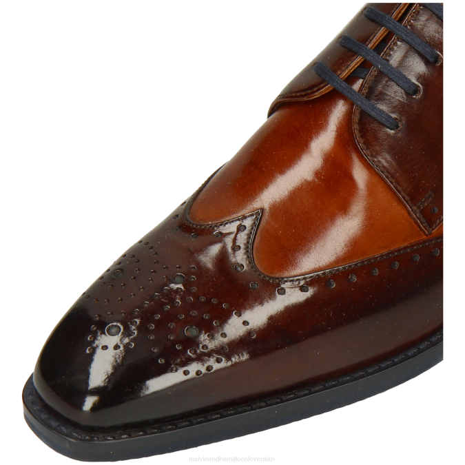 Melvin & Hamilton muži dave 2 B0T2507 derby topánky hnedá