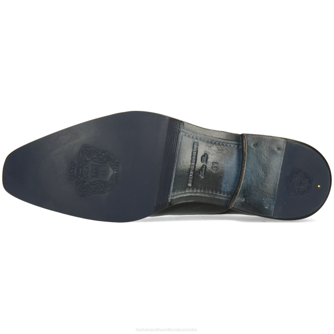 Melvin & Hamilton muži dylan 1 B0T2448 derby topánky čierna