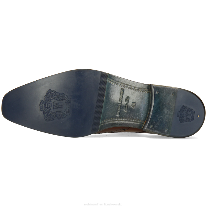 Melvin & Hamilton muži dylan 2 B0T2355 derby topánky hnedá