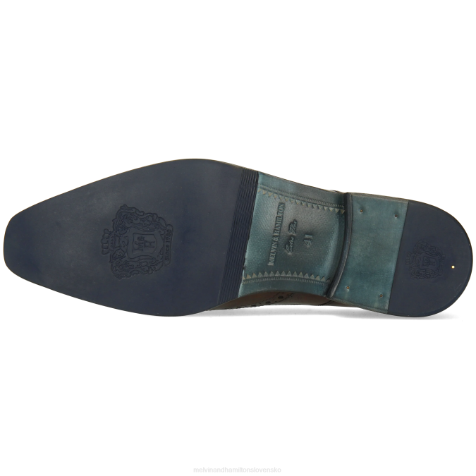 Melvin & Hamilton muži dylan 2 B0T2365 derby topánky sivá