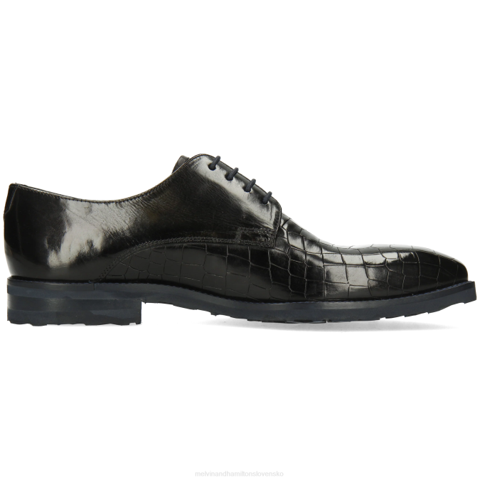Melvin & Hamilton muži flynn 1 B0T2377 derby topánky čierna