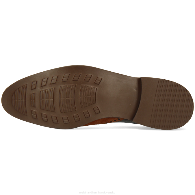 Melvin & Hamilton muži henry 7 B0T2441 derby topánky hnedá