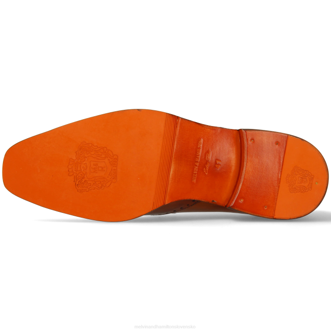 Melvin & Hamilton muži jeff 14 B0T2449 derby topánky hnedá