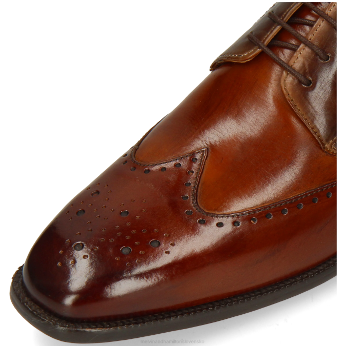Melvin & Hamilton muži jeff 14 B0T2449 derby topánky hnedá