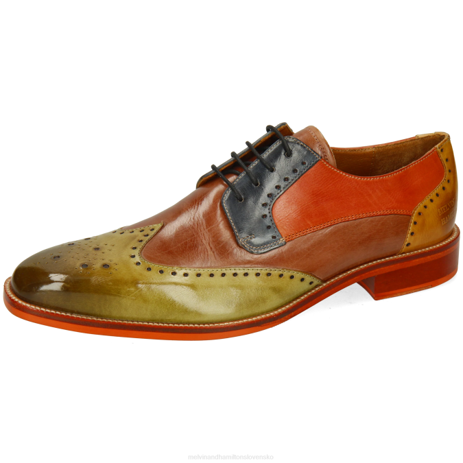 Melvin & Hamilton muži jeff 14 B0T2493 derby topánky multi