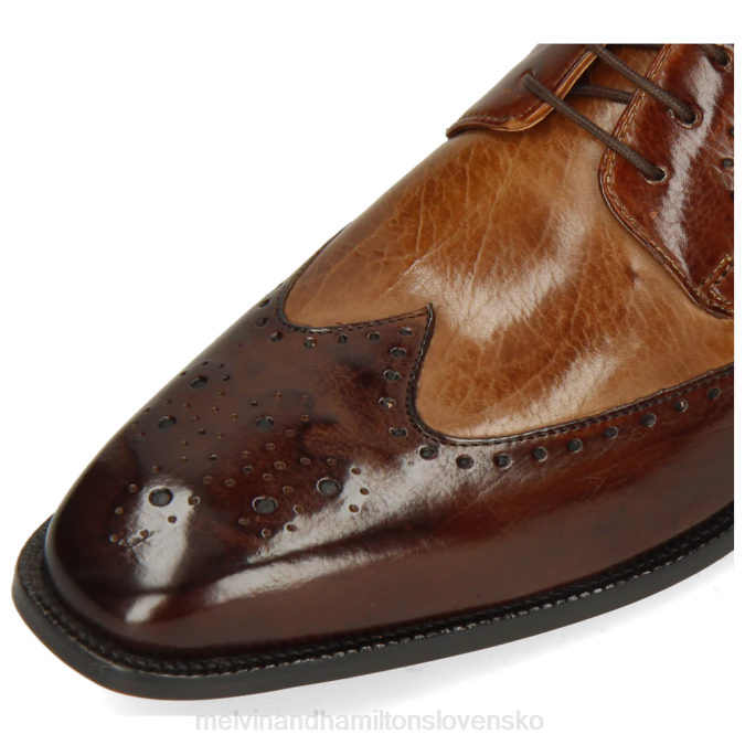Melvin & Hamilton muži jeff 14 B0T2528 derby topánky hnedá