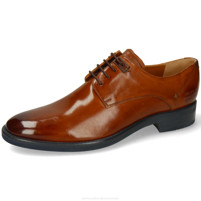 Melvin & Hamilton muži klint 1 B0T2366 derby topánky hnedá
