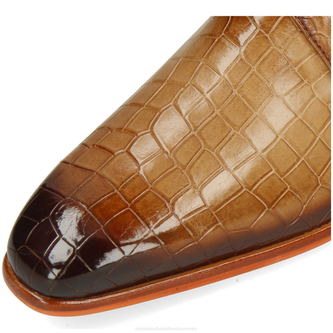 Melvin & Hamilton muži lewis 13 B0T2522 derby topánky svetlo hnedá