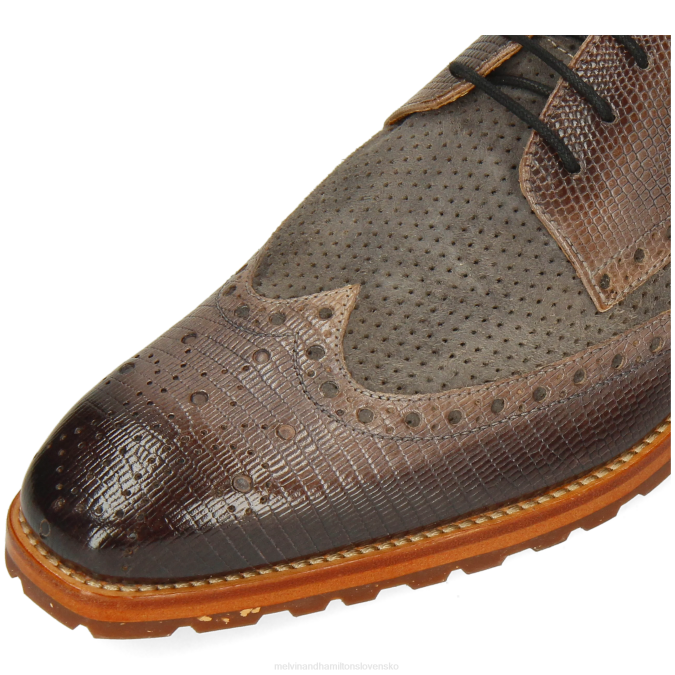 Melvin & Hamilton muži martin 15 B0T2372 derby topánky sivá