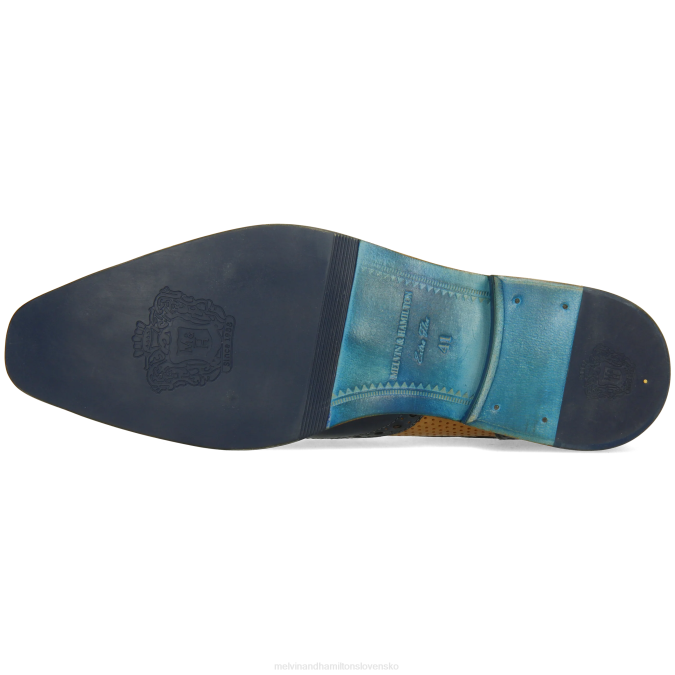 Melvin & Hamilton muži martin 15 B0T2450 derby topánky Modrá