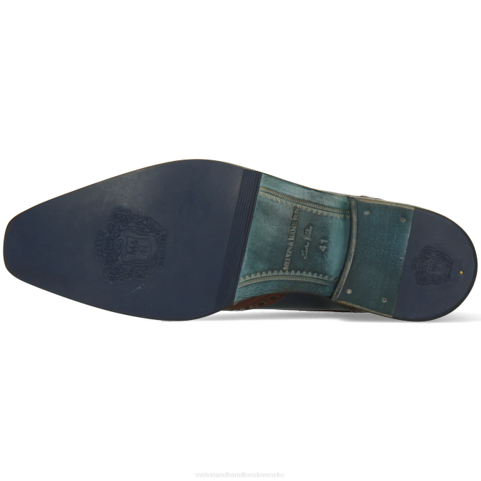 Melvin & Hamilton muži martin 15 B0T2476 derby topánky hnedá