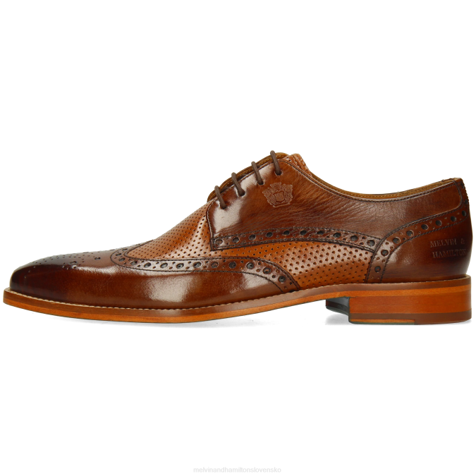 Melvin & Hamilton muži martin 15 B0T2504 derby topánky hnedá