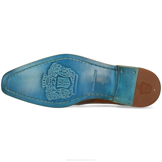 Melvin & Hamilton muži martin 15 B0T2504 derby topánky hnedá