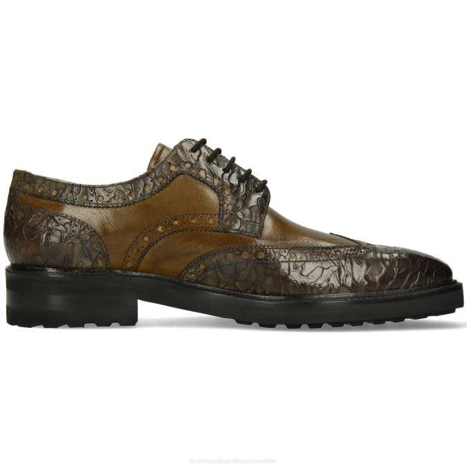 Melvin & Hamilton muži marvin 1 B0T2461 derby topánky kaki