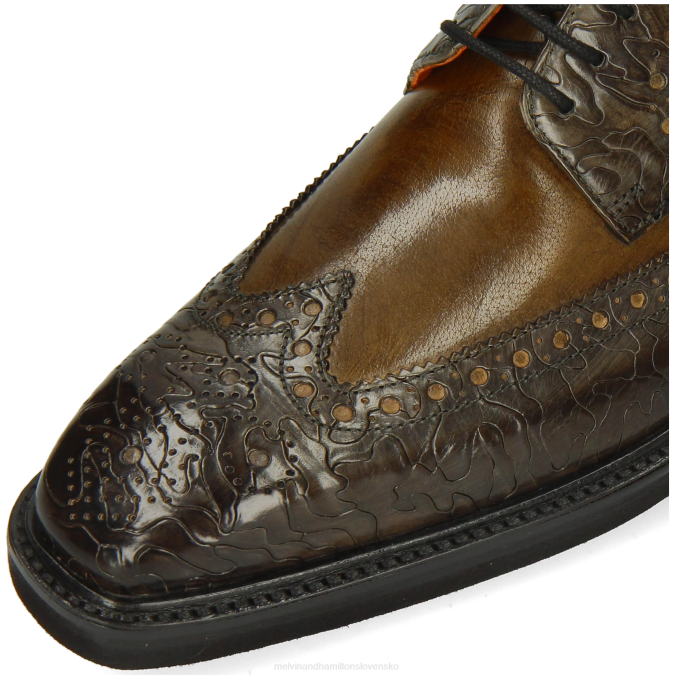 Melvin & Hamilton muži marvin 1 B0T2461 derby topánky kaki