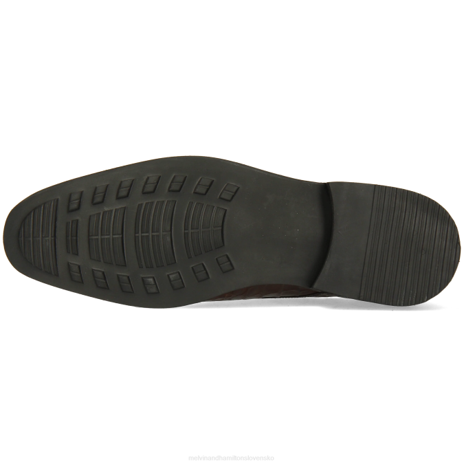 Melvin & Hamilton muži parker 1 B0T2413 derby topánky hnedá