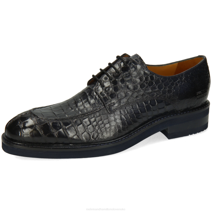 Melvin & Hamilton muži parker 1 B0T2422 derby topánky Modrá