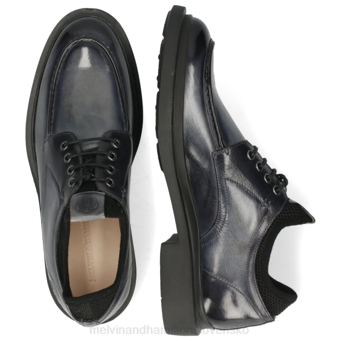 Melvin & Hamilton muži ron 4 B0T2562 derby topánky sivá