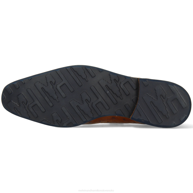 Melvin & Hamilton muži ryder 1 B0T2357 derby topánky hnedá