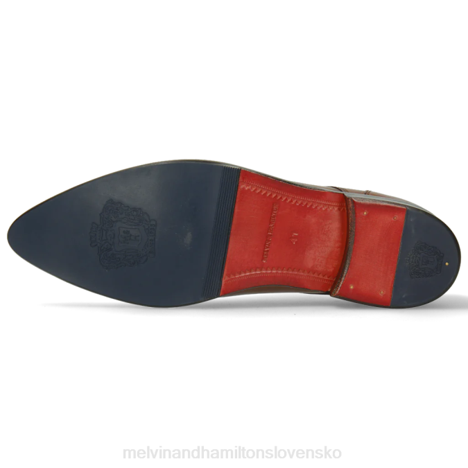 Melvin & Hamilton muži toni 1 B0T2486 derby topánky hnedá