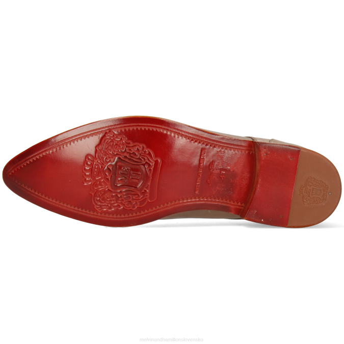 Melvin & Hamilton muži toni 1 B0T2530 derby topánky svetlo hnedá