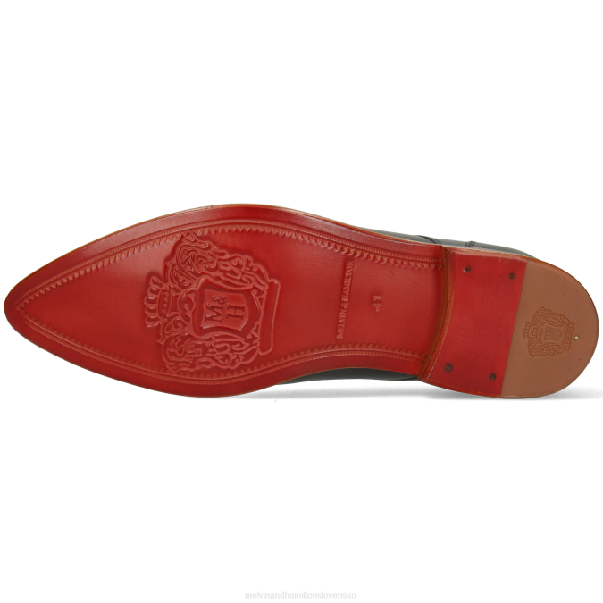 Melvin & Hamilton muži toni 1 B0T2557 derby topánky sivá