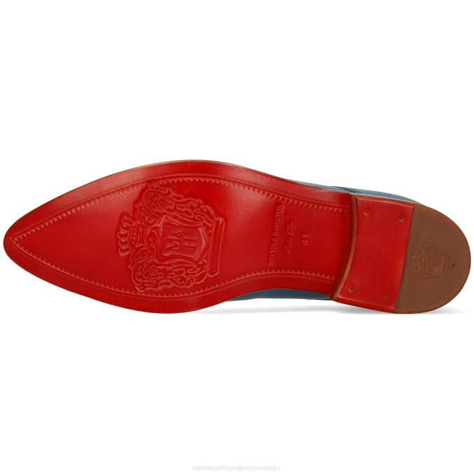 Melvin & Hamilton muži toni 36 B0T2503 derby topánky Modrá