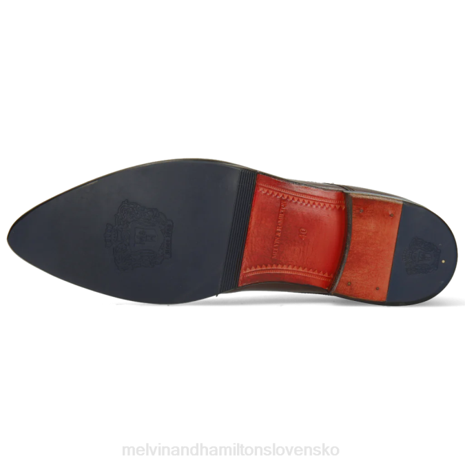 Melvin & Hamilton muži toni 36 B0T2564 derby topánky hnedá